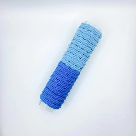 20pcs No Damage Womens Thick Hair Soft Hairband Soft Seamless Colorful Girl Ponytail Clip Elastic Hairband for All Hair Types